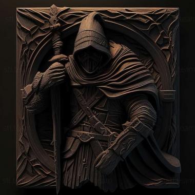 3D model Dark Souls 2 game (STL)